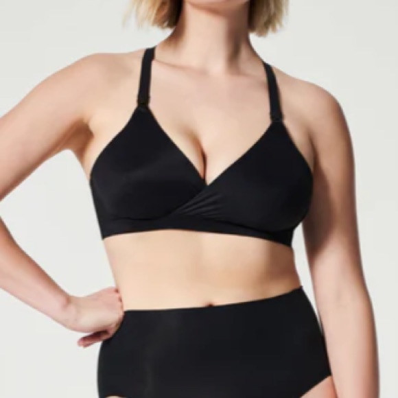 NWT SPANX Bra-llelujah Black Mama Nursing Bra - Picture 1 of 14
